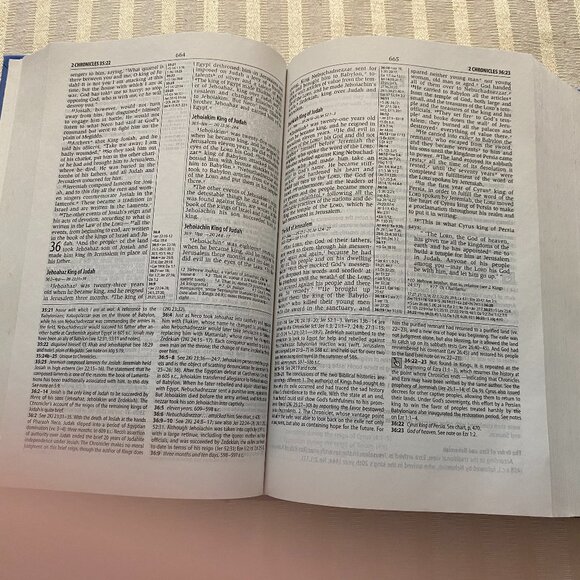 NEW INTERNATIONAL VERSION STUDY BIBLE ZONDERVAN - Picture 9 of 9